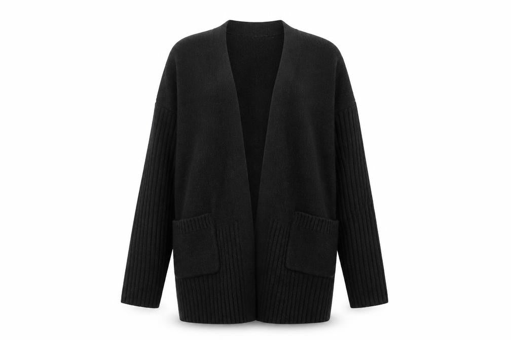 George Womens Black   Cardigan Jumper Size M