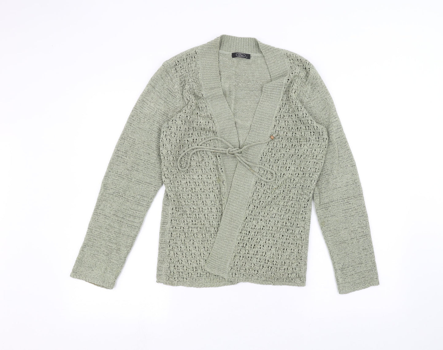 BM Womens Green   Cardigan Jumper Size S