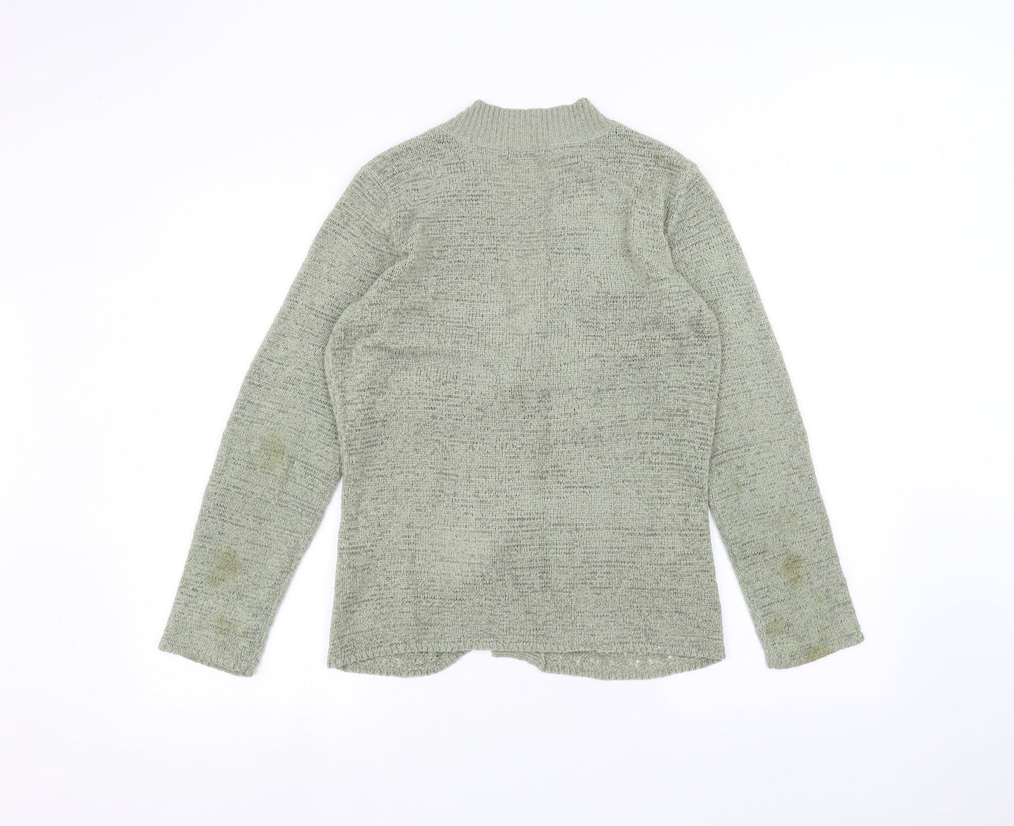 BM Womens Green   Cardigan Jumper Size S