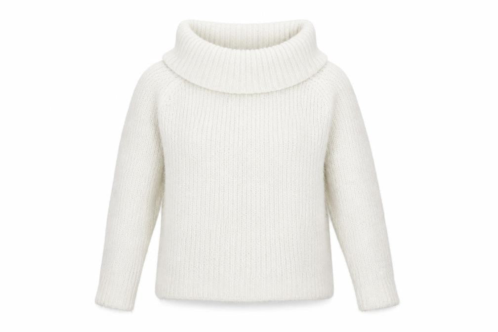 Preworn Womens White   Pullover Jumper Size L