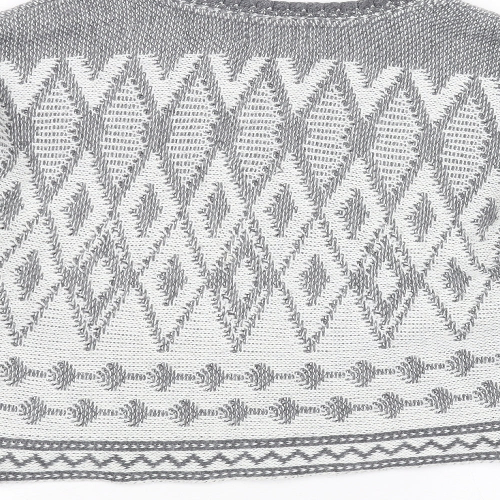 Papaya Womens Grey   Pullover Jumper Size M