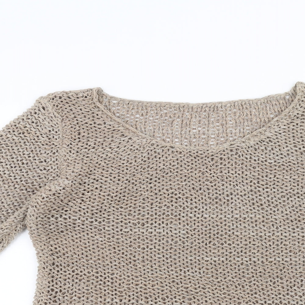 NEXT Womens Brown   Pullover Jumper Size M