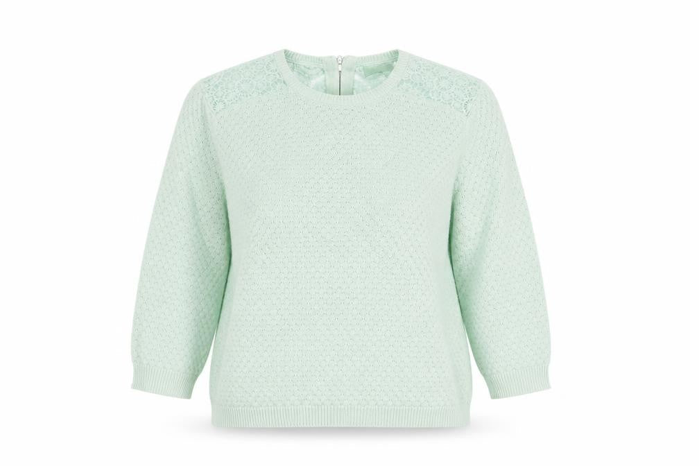 New Look Womens Green   Pullover Jumper Size 14