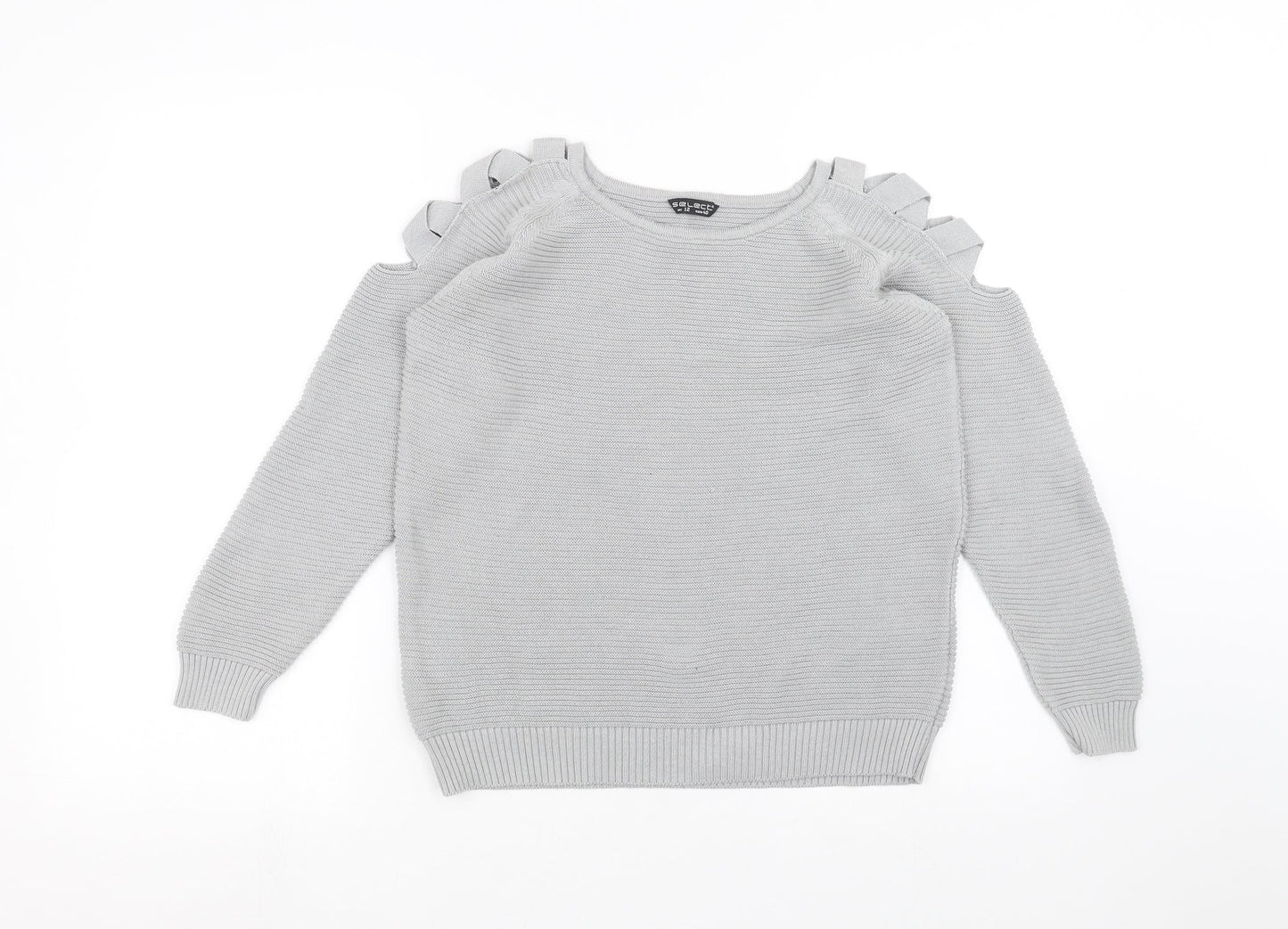 Select Womens Grey   Pullover Jumper Size 12