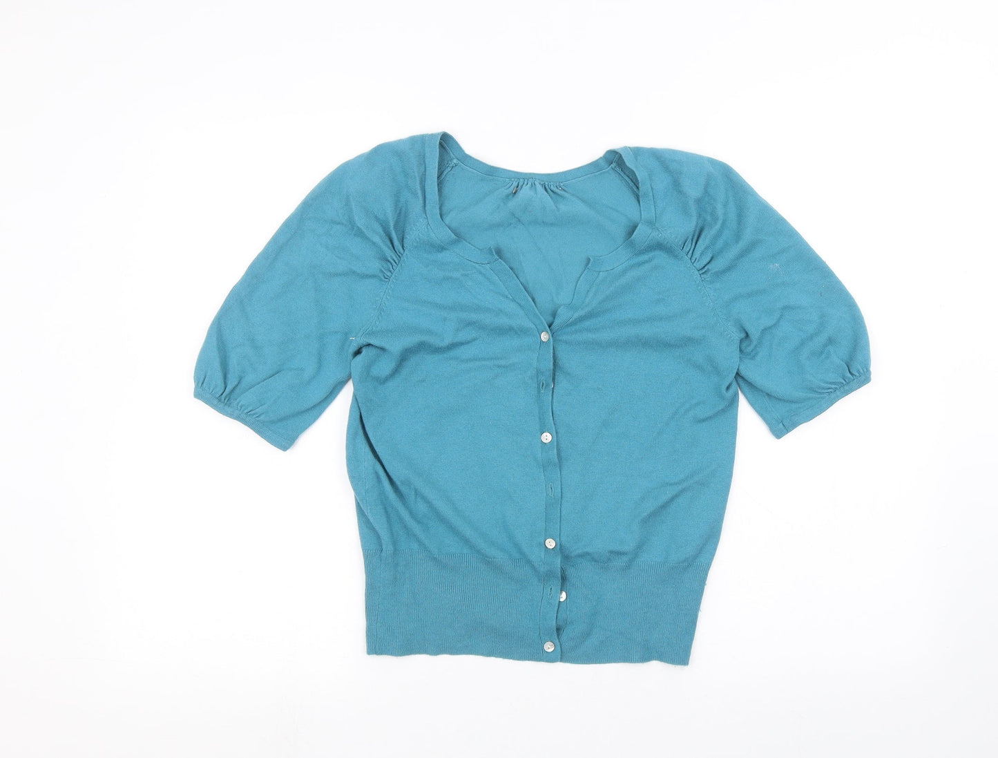 Preworn Womens Blue   Cardigan Jumper Size 10