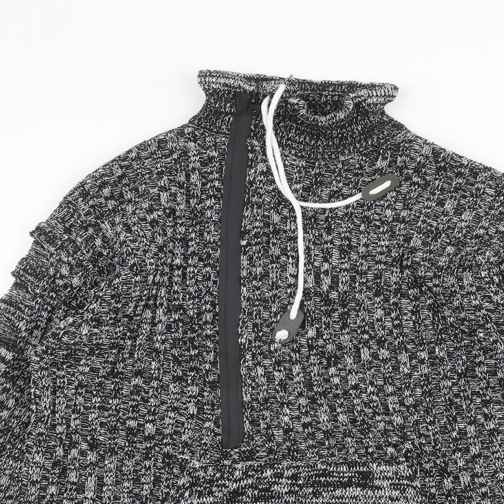 Preworn Womens Black   Pullover Jumper Size M