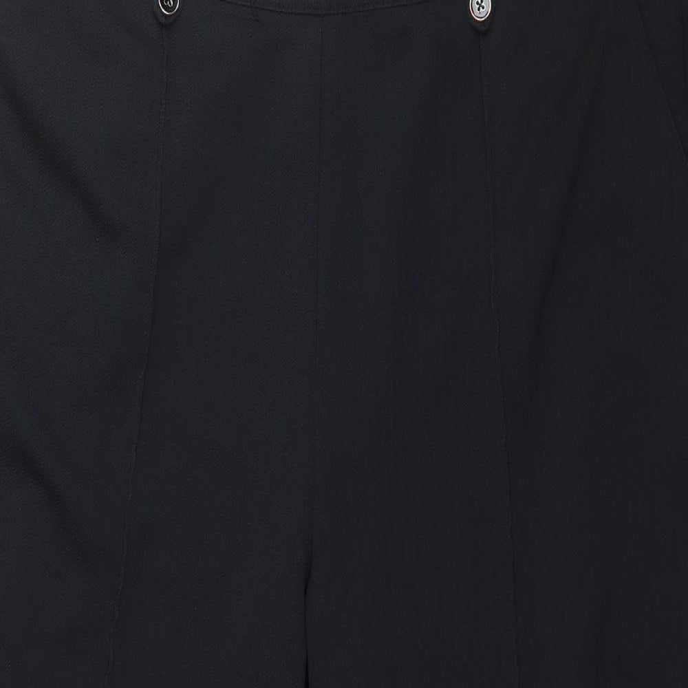 BM Womens Black   Trousers  Size 18 L25 in