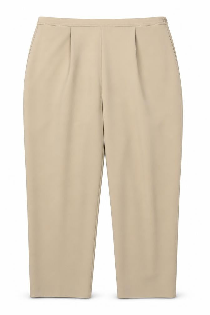 ELVI Womens Beige   Trousers  Size 18 L28 in