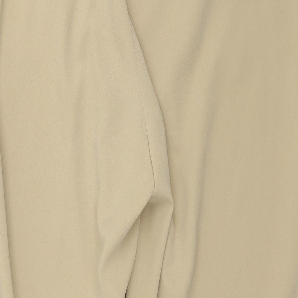 ELVI Womens Beige   Trousers  Size 18 L28 in