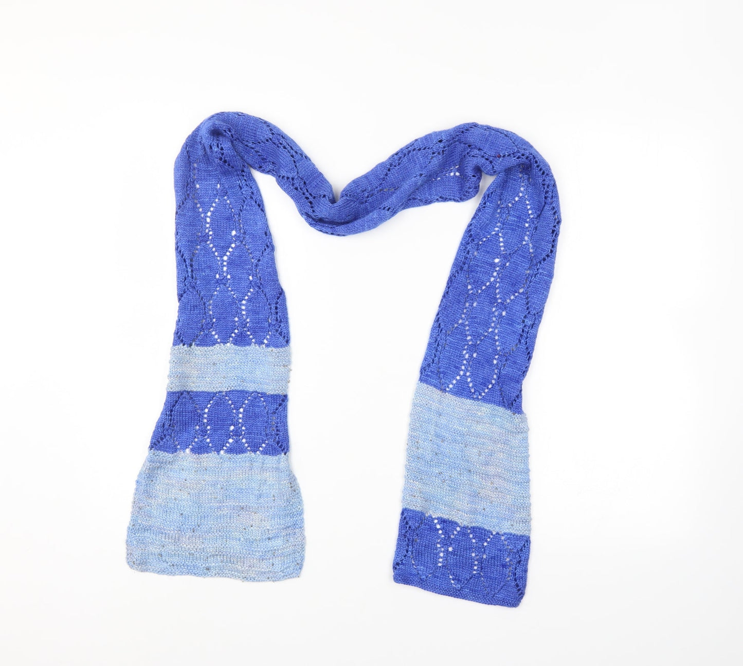 Preworn Womens Blue    Scarf