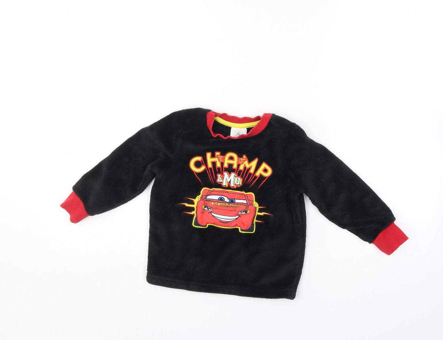 Disney Boys Black   Pullover Sweatshirt Size 3 Years