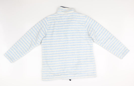 Pure To The Core Womens Multicoloured Striped  Top Pyjama Top Size 14
