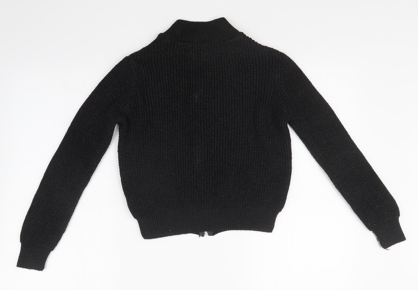 Atmosphere Womens Black   Full Zip Jumper Size 8