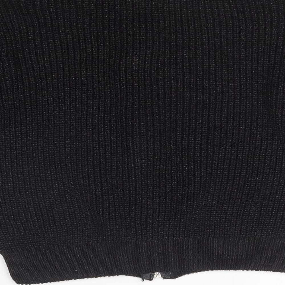 Atmosphere Womens Black   Full Zip Jumper Size 8