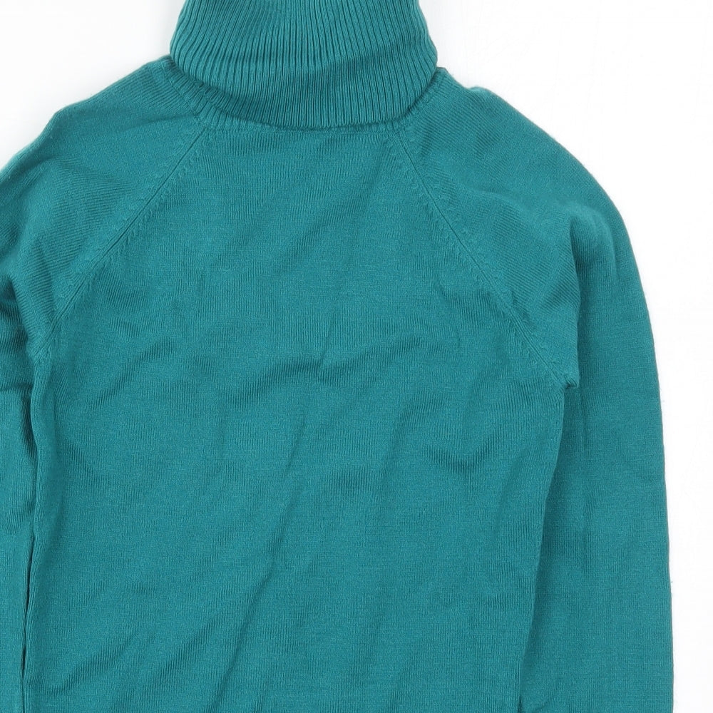 MK ONe Womens Blue  Knit Pullover Jumper Size 8