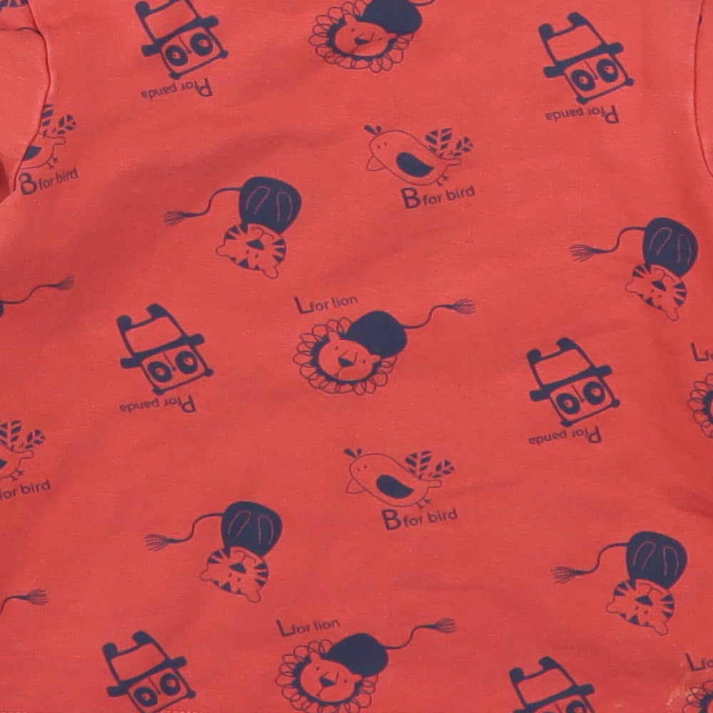 George Boys Red   Pullover Sweatshirt Size 2-3 Years  - Animals