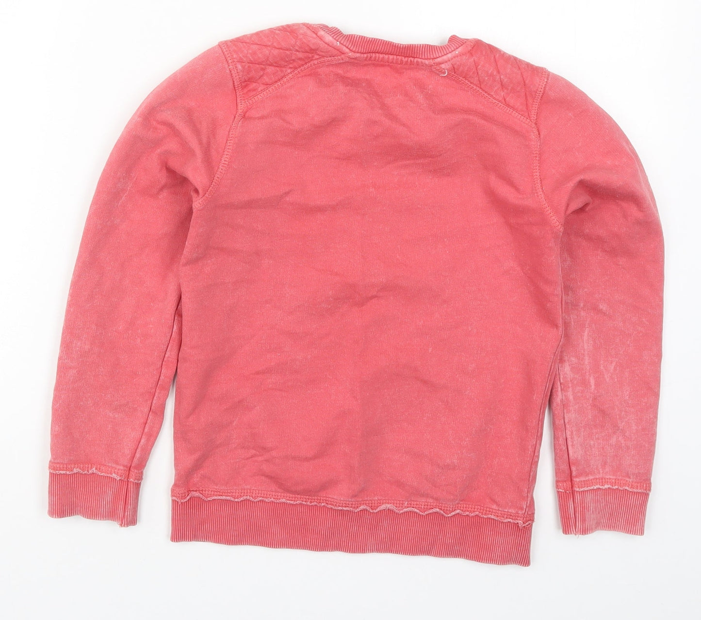 Minoti Boys Pink   Pullover Sweatshirt Size 7-8 Years  - Eagle Lake
