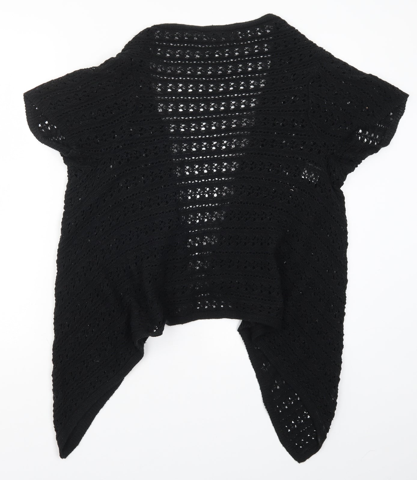 Select Womens Black  Knit Cardigan Jumper Size 16