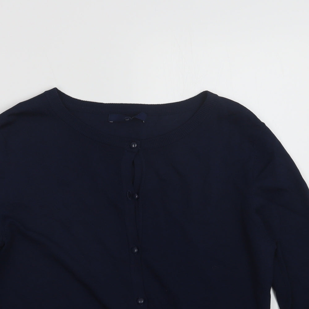 NEXT Womens Blue  Knit Cardigan Jumper Size 8
