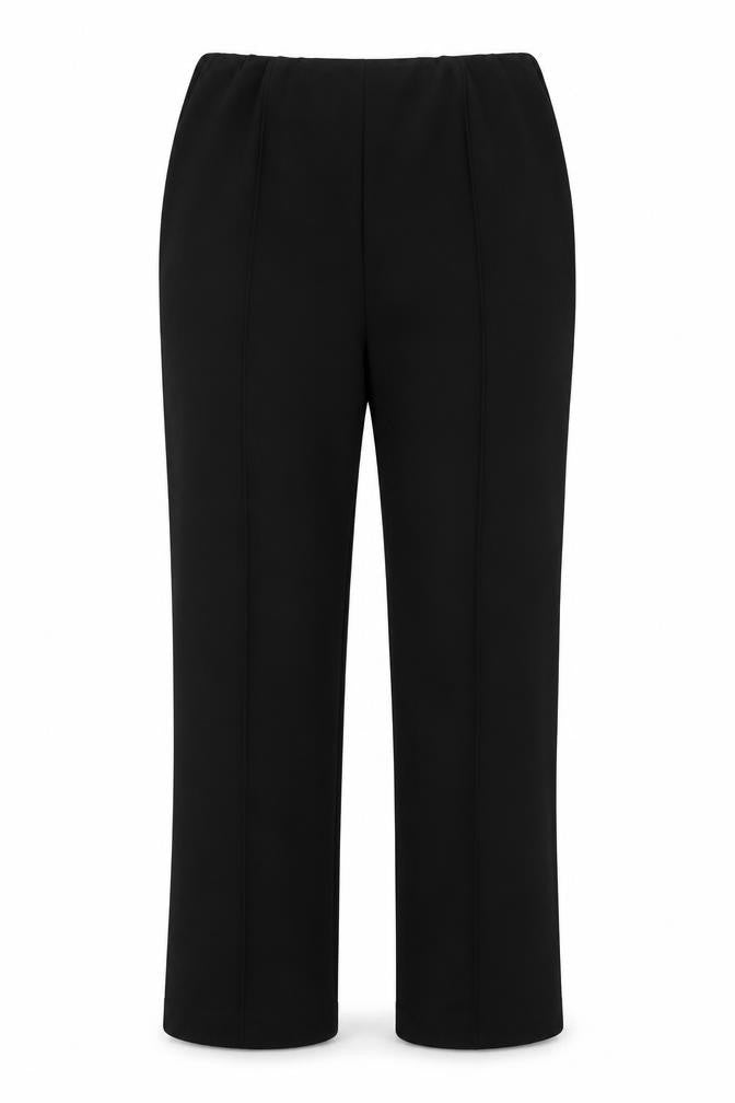 Mia Moda Womens Black   Trousers  Size 12 L27.5 in