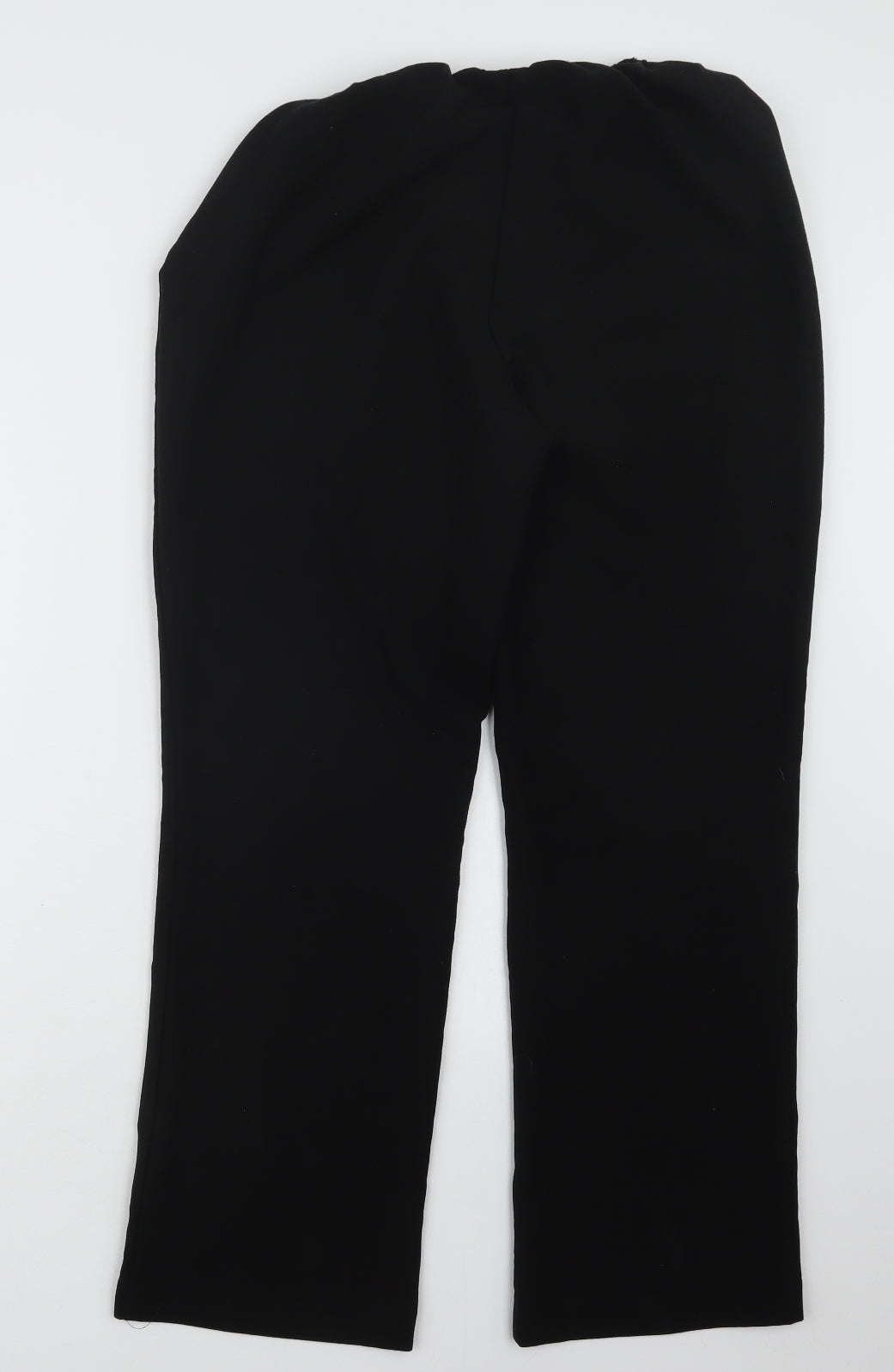 Mia Moda Womens Black   Trousers  Size 12 L27.5 in