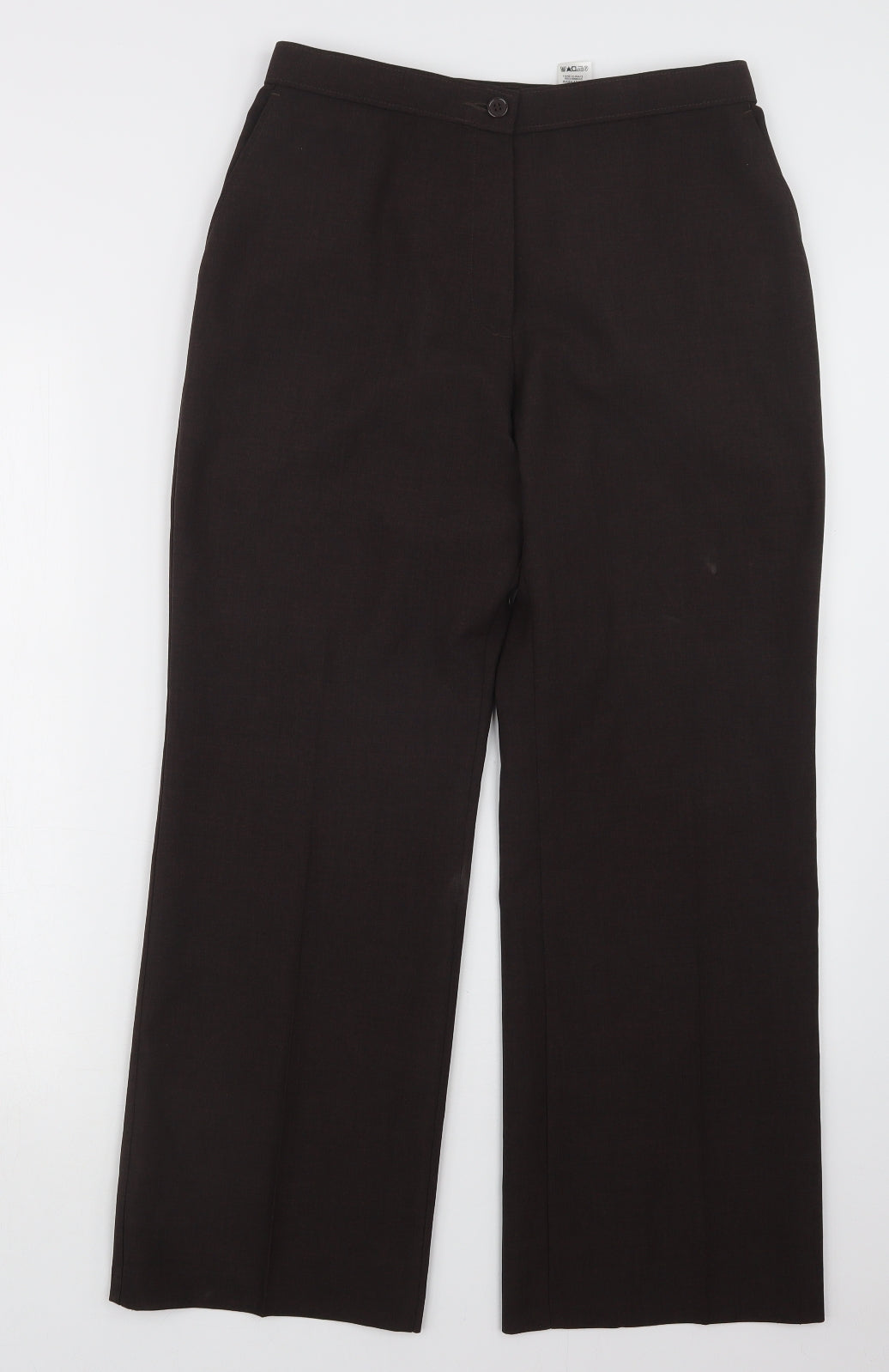 Marks and Spencer Womens Brown   Trousers  Size 12 L27 in