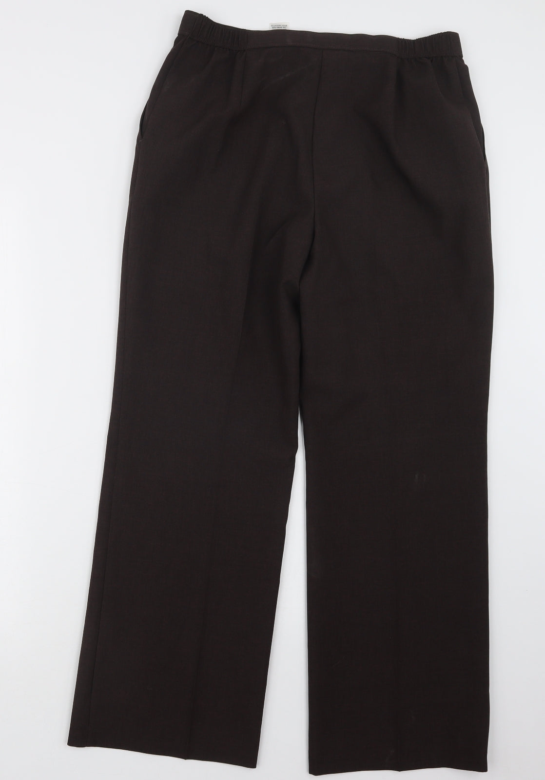 Marks and Spencer Womens Brown   Trousers  Size 12 L27 in