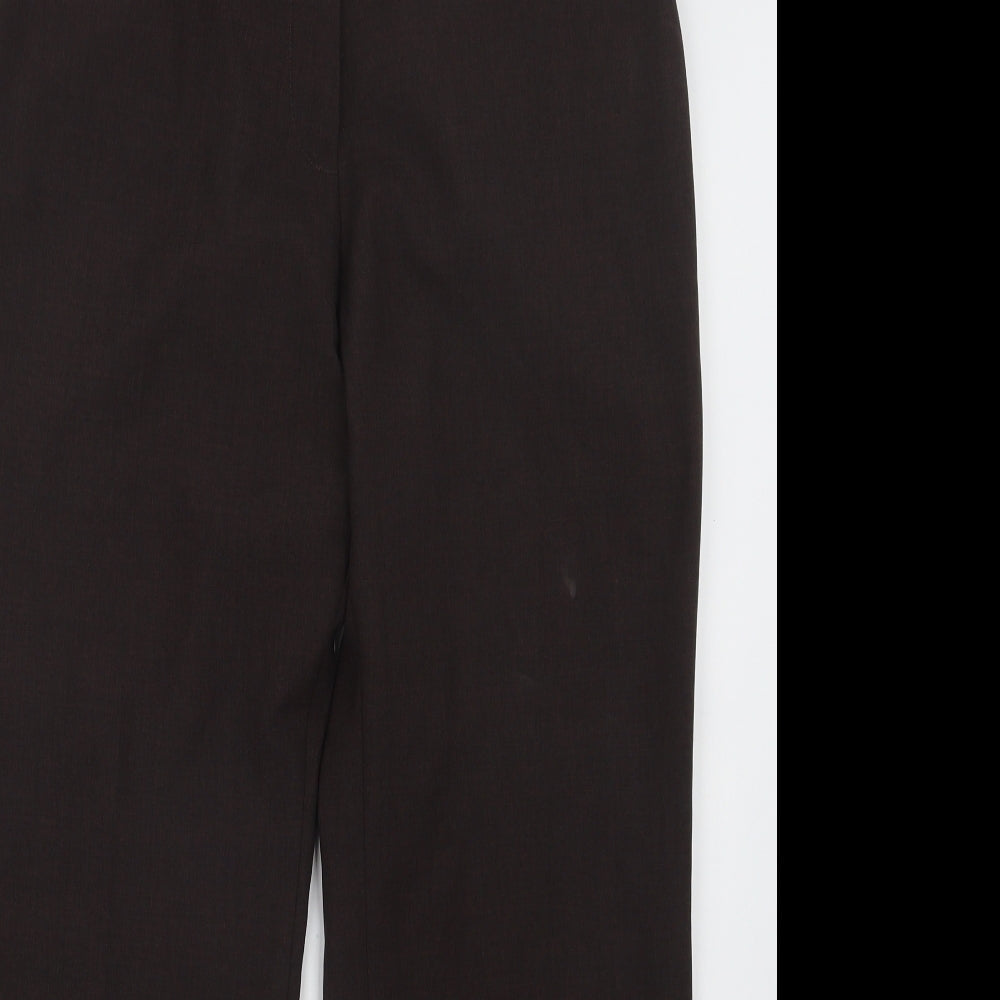 Marks and Spencer Womens Brown   Trousers  Size 12 L27 in