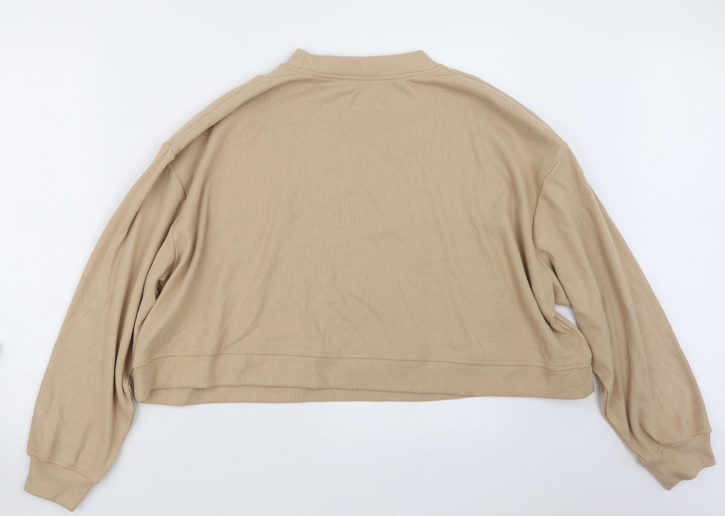 Topshop Womens Beige   Pullover Jumper Size L