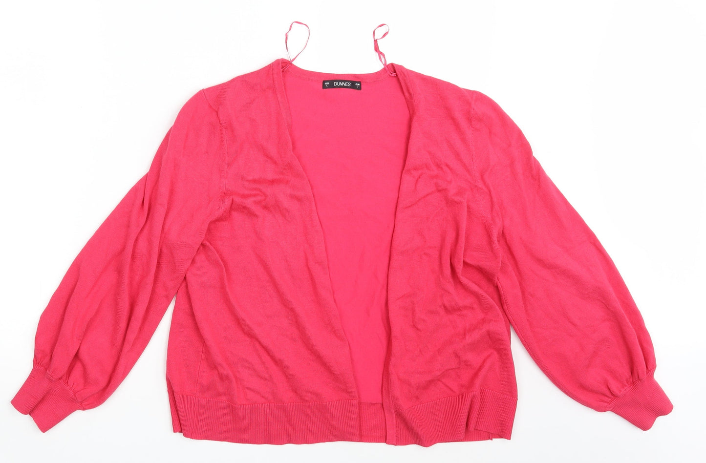 Dunnes Womens Pink   Cardigan Jumper Size L