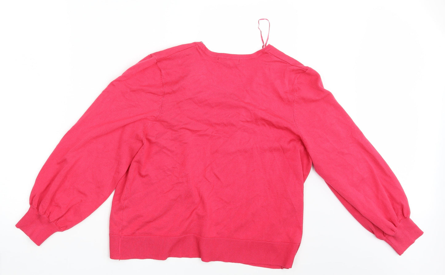 Dunnes Womens Pink   Cardigan Jumper Size L