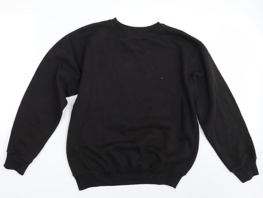 Preworn Mens Black   Pullover Jumper One Size