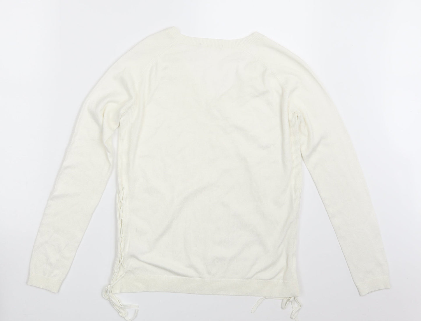 TU Womens Ivory   Pullover Jumper Size 8
