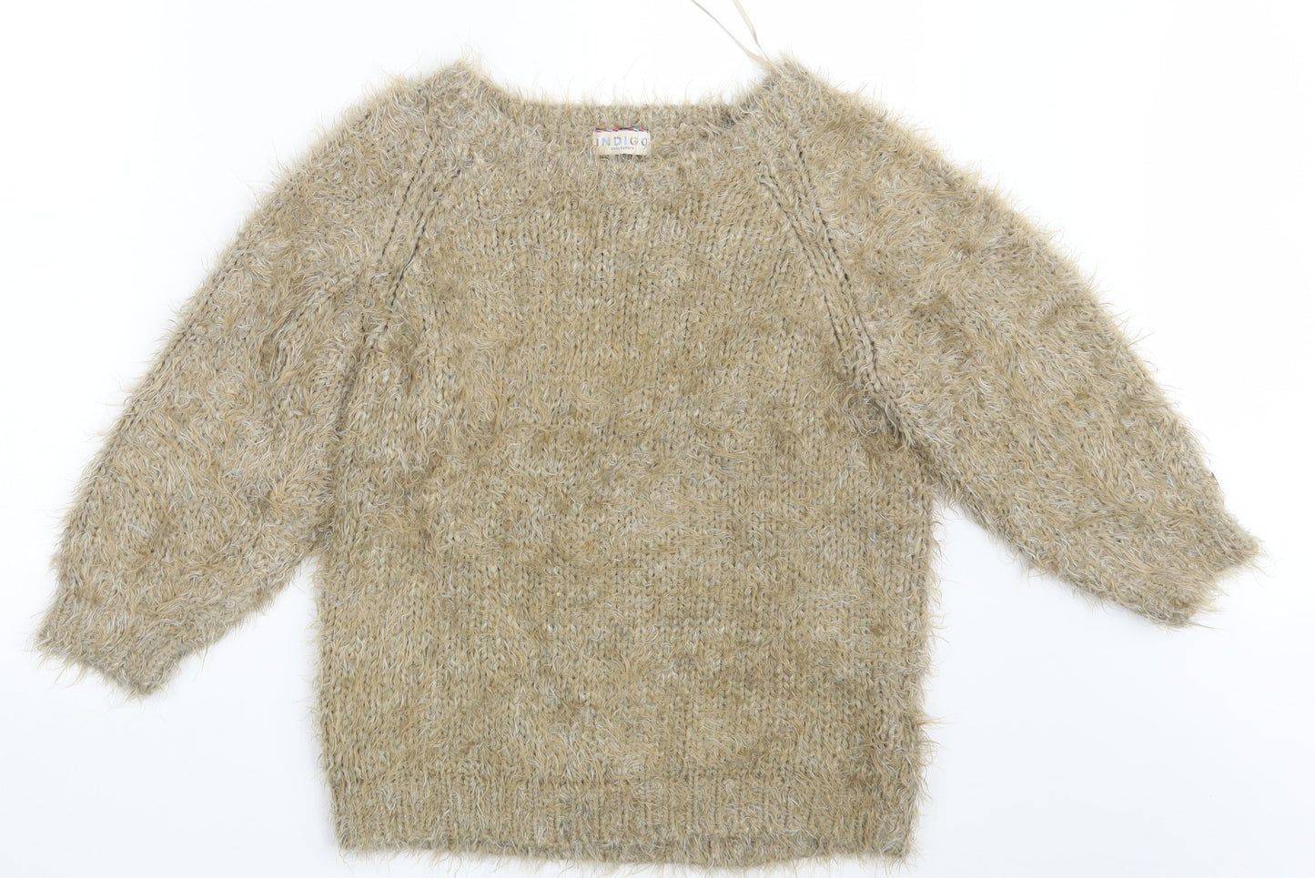 M&S Womens Beige   Pullover Jumper Size 10