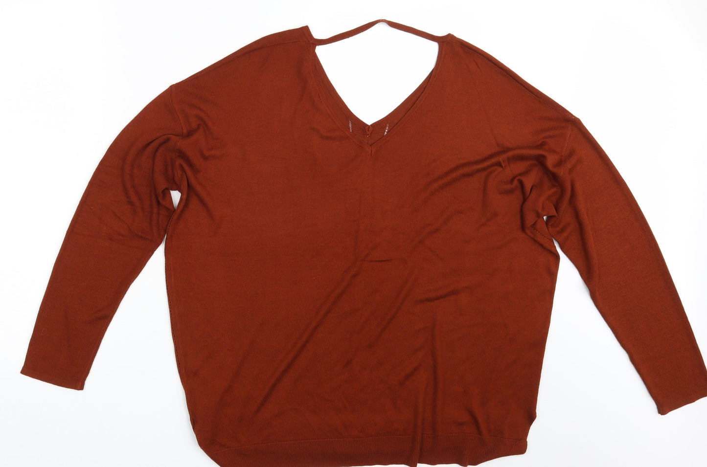 George Womens Brown   Pullover Jumper Size 18