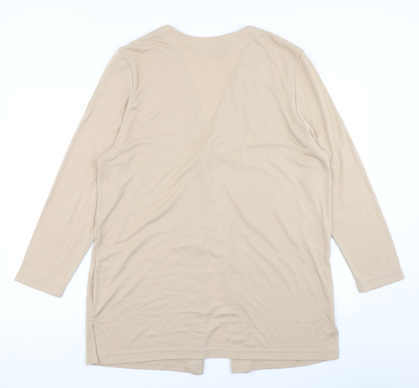 Fashion Extra Womens Brown   Cardigan Jumper Size 16