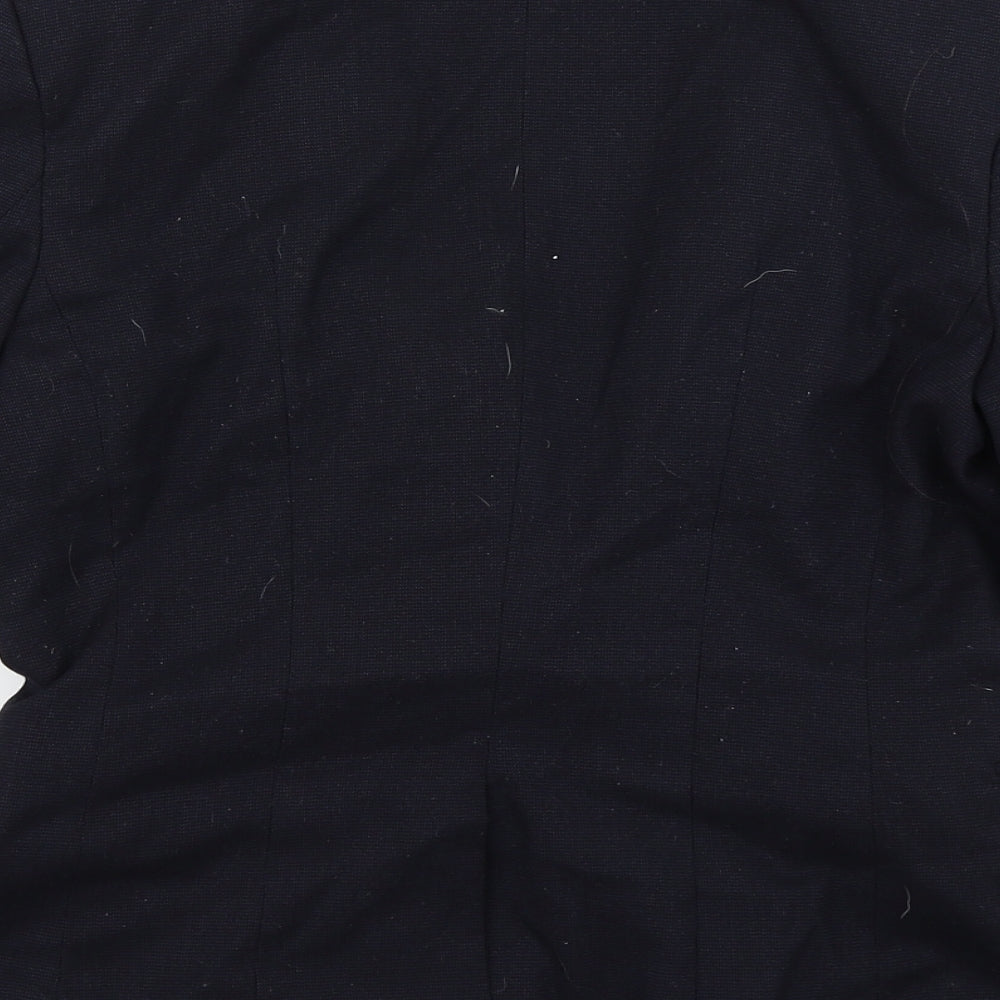 H&M Womens Blue   Jacket Blazer Size 8