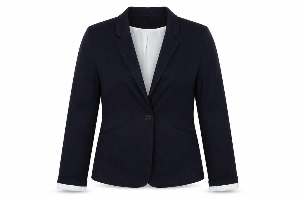 H&M Womens Blue   Jacket Blazer Size 8