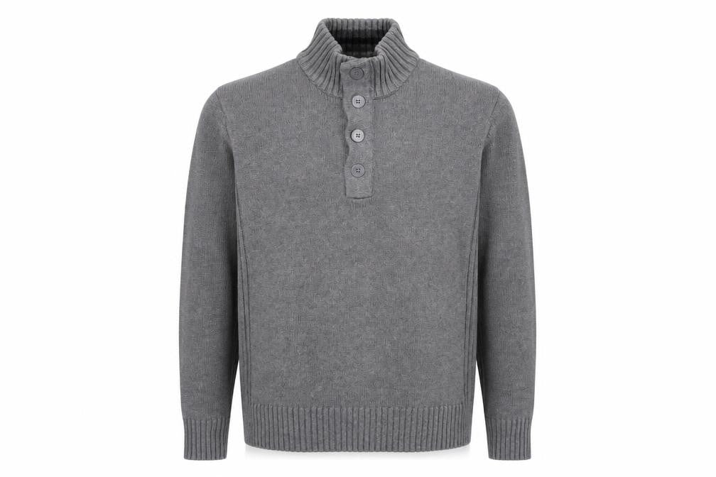 Blue Harbour Mens Grey  Knit Pullover Jumper Size L