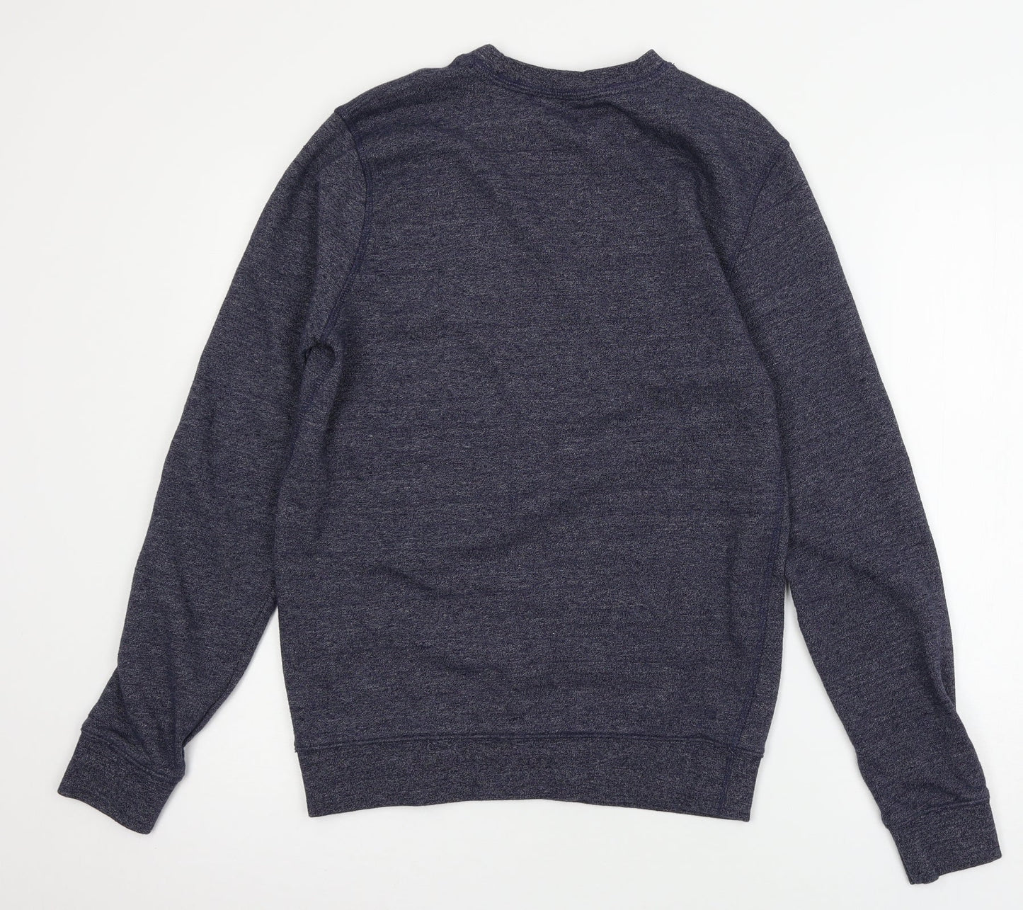 Peacocks Womens Blue  Jersey Pullover Sweatshirt Size S