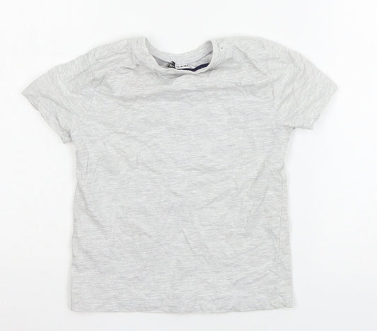 PEP & CO Boys Grey  Jersey Basic T-Shirt Size 5-6 Years  - Born to play