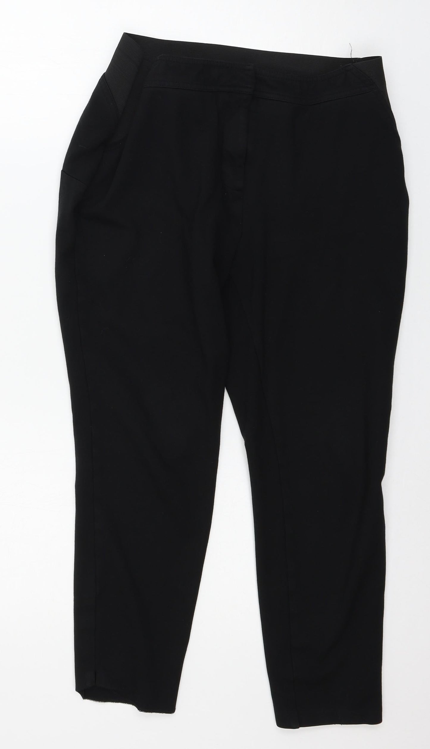 Tailored Womens Black   Trousers  Size 16 L24 in