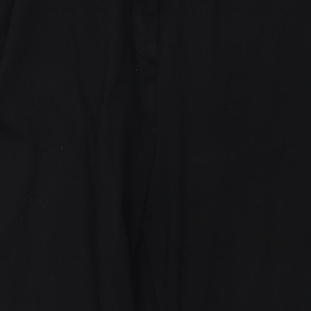 Tailored Womens Black   Trousers  Size 16 L24 in