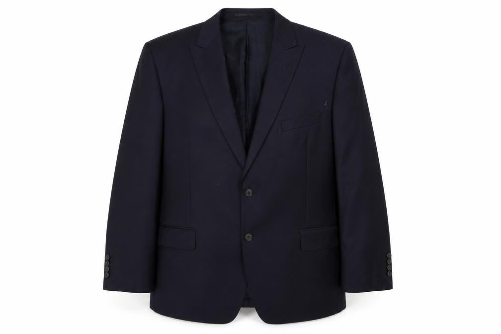 Impressions Mens Blue   Jacket Suit Jacket Size XL