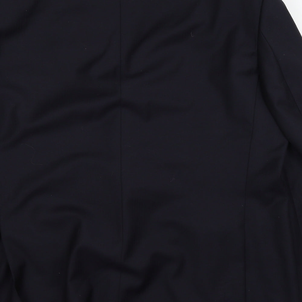 Impressions Mens Blue   Jacket Suit Jacket Size XL
