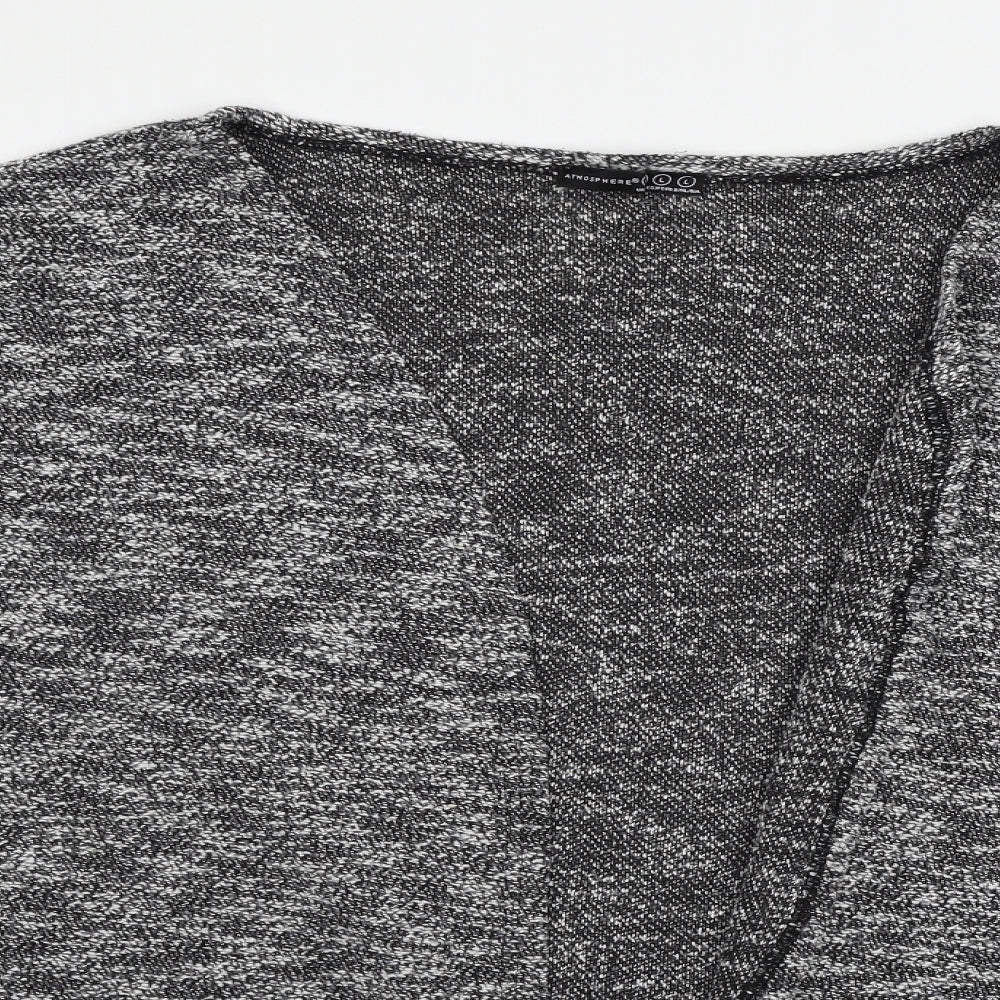 Atmosphere Womens Grey  Knit Cardigan Jumper Size L