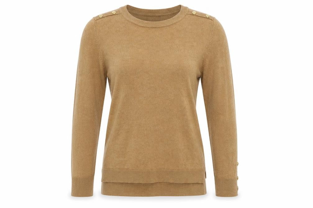 Primark Womens Brown  Knit Pullover Jumper Size 14