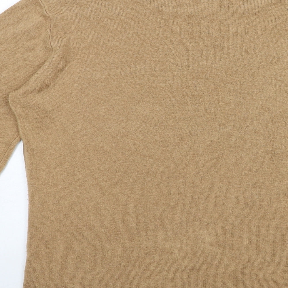 Primark Womens Brown  Knit Pullover Jumper Size 14