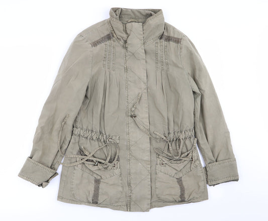 F&F Womens Green   Jacket Coat Size 10