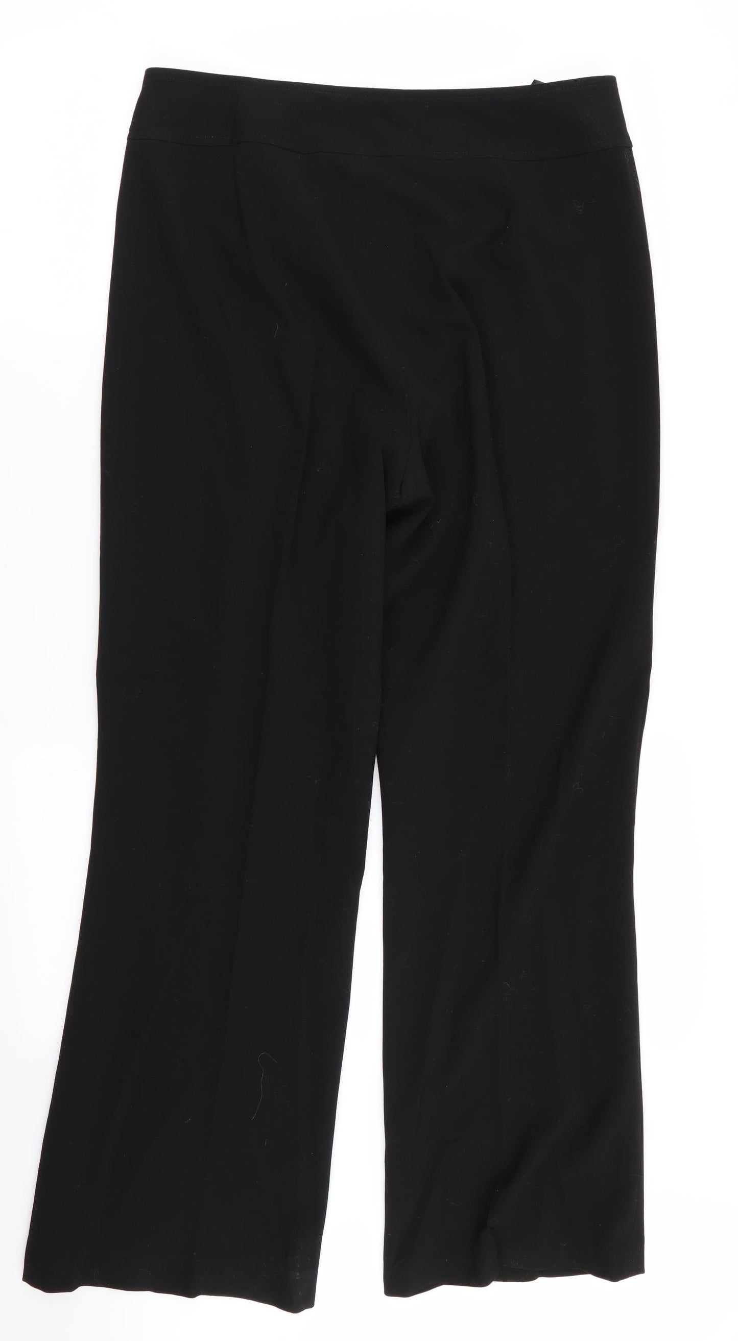 BHS Womens Black   Trousers  Size 16 L30 in